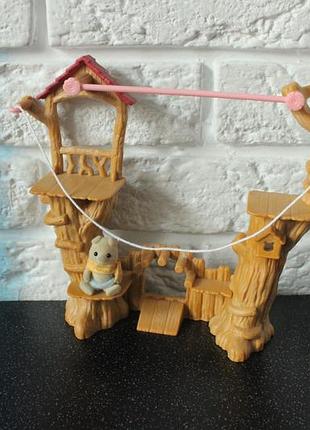 Игровой набор sylvanian families «детская канатная дорога»