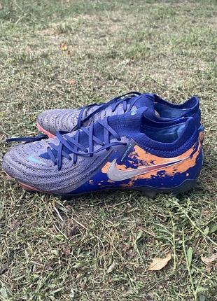 Футбольні бутси nike phantom gx 2 elite чоловічі, синього кольору, розмір 40.