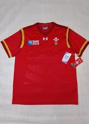 Спортивна футболка чоловіча under armour збірна уельсу з регбі