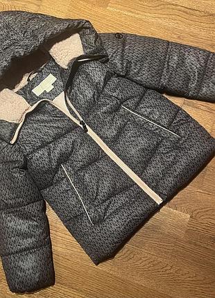 Теплая куртка mk оригинал на 5-6 лет 8
