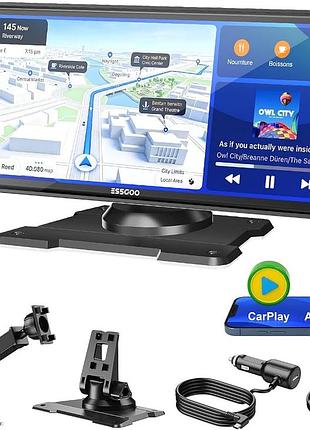 Essgoo 10,26-дюймовий екран carplay android auto бездротовий