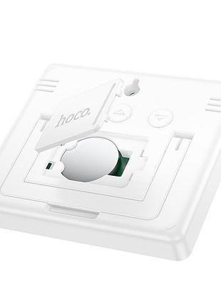 Термогігрометр hoco indoor electronic clock with hygrothermometer white ( ) 5