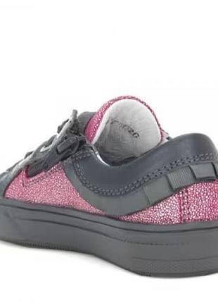 Кеды для девочки bartek 65013-sz-ewd, размер 37 (24 см.) 5