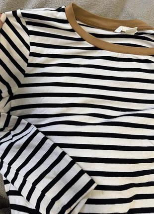 Лонгслів жіночий h&m у смужку