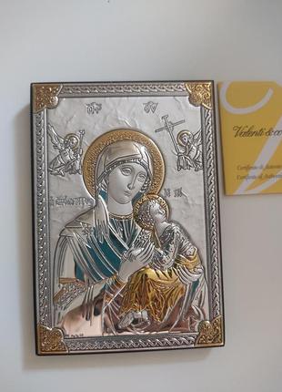 Італійська ікона «матір божа неустанної помочі» valenti