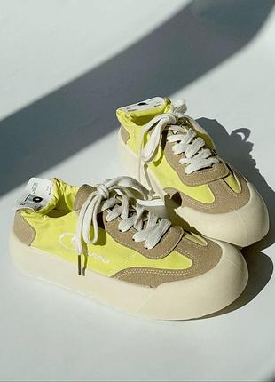 Кросівки evie для дівчинки teffy yellow, розмір 37 (24 см.)