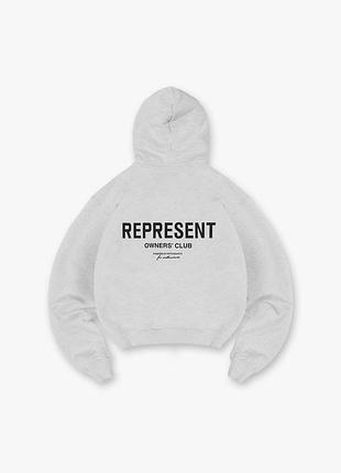 Represent owners club zip hoodie