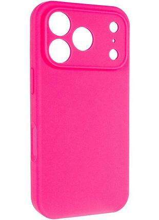 Чехол silk full camera protective (aa) no logo для apple iphone 17 pro max (6.9") розовый / barbie pink
