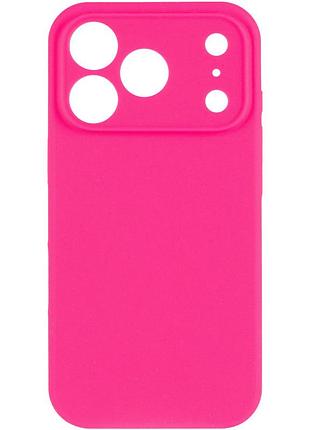 Чехол silk full camera protective (aa) no logo для apple iphone 17 pro max (6.9") розовый / barbie pink 2