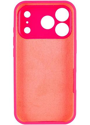 Чехол silk full camera protective (aa) no logo для apple iphone 17 pro max (6.9") розовый / barbie pink 3