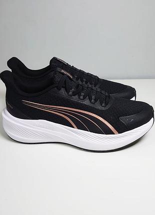 Кросівки puma dasher lite sliptech women's run black/gold 39 р. оригінал