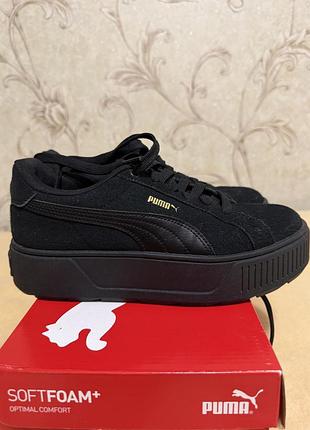 Кросівки жіночі puma чорні, розмір 38