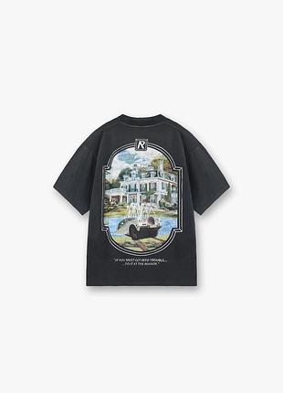 Футболка represent «revere manor» stained black