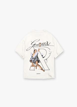 Футболка represent «godspeed» flat white