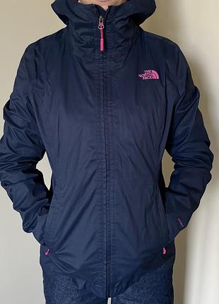 Вітровка куртка жіноча the north face синя розмір s