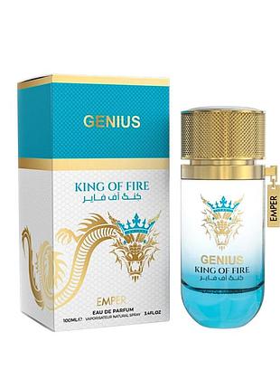 Вода парфумована чоловіча emper genius king of fire 100 мл.