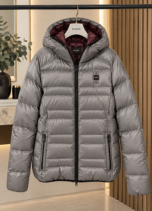 Брендовый пуховик blauer 2