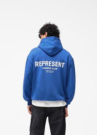 Худі represent owners' club синє 6