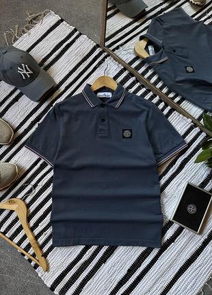 Нове зелене поло футболка теніска stone island оригінал стон айленд стонік  розмір s m