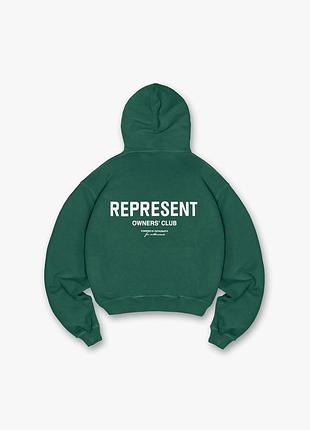 Худі represent owners' club зелене