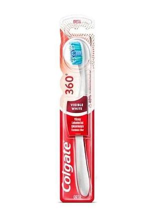 Зубна щітка 1шт 360 оптик уайт тм colgate
