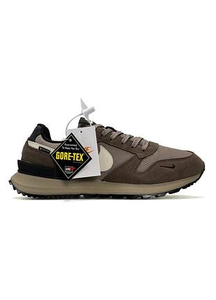 👟 кросівки  nike phoenix waffle gtx brown beige black       / наложка bs👟