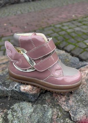 Черевики ортопедичні для дівчинки miracle kids 8116-09, розмір 21 (14,2 см.)