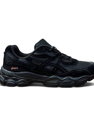 Кросівки чоловічі asics gel-nyc black gore-tex
