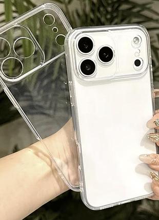 Чохол apple для iphone 17 pro прозорий