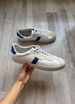 Шкірні кеди polo ralph lauren, розмір 44