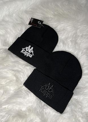 Шапка с вышивкой kappa (капа)
