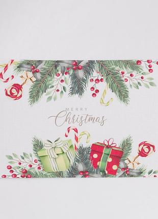 Килимок для сервірування столу christmas 45*30 см hp-36327-10