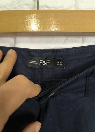 Брюки легкие хлопковые f&f 4