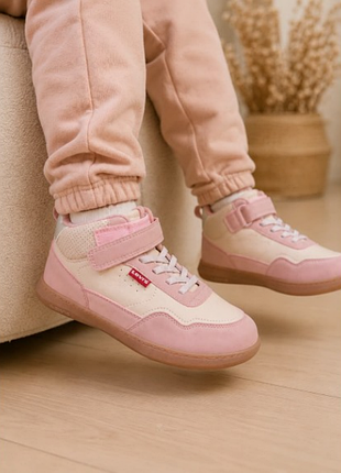 Кроссовки для девочки высоки levi's barefoot 00000004925, размер 34 (22 см.)