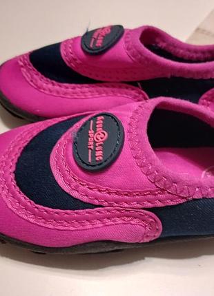 Детские аквашузы aqua lung beachwalker kids, новые, размер 20/21, стелька 12,5 см.
