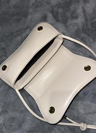 Сумка для жінок біла 25x12x5 см 3