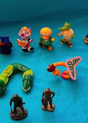 Іграшкові фігурки kinder surprise 90-х років, набір
