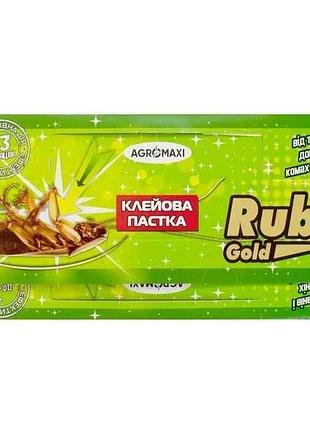 Пастка-хатинка клейова від клопів, мух, мурах рубіт голд тм агромаксі