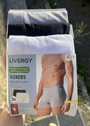 Чоловічі труси боксери livergy xl