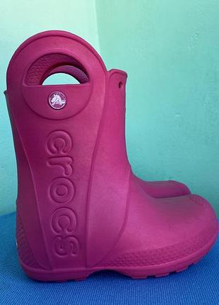 Чоботи crocs handle it rain boot 2