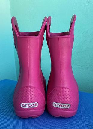 Чоботи crocs handle it rain boot 5
