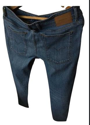 Джинси diesel sleenker stretch mid blue 2
