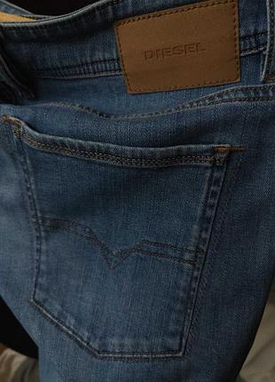 Джинси diesel sleenker stretch mid blue 5