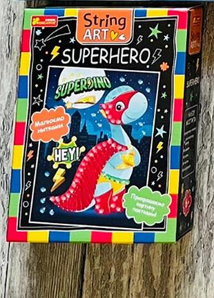 Набір  string art superhero superdino