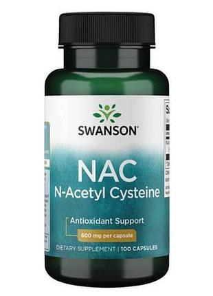 Swanson nac 600 mg 100 капсул