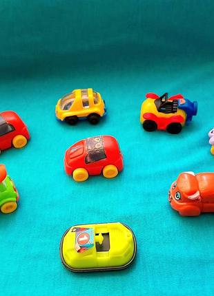 Ігровий набір для хлопчика kinder surprise машинки, різнокольорові, пластик