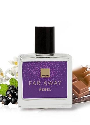 Far away rebel avon 30 мл, парфумна вода ейвон