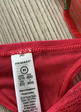 Мереживні трусики стрінги комплект primark 4