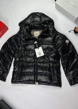 Куртка moncler maya / moncler puffer jacket / глянцевый пуховик монклер / мужская зимняя куртка moncler / куртка moncler черная / брендовый зимний пу