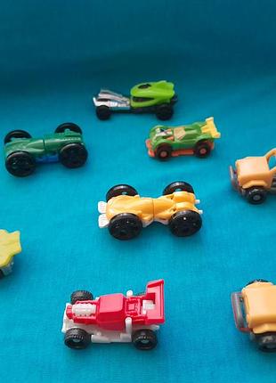 Ігровий набір машинок kinder toys для хлопчиків, різнокольоровий, маленькі